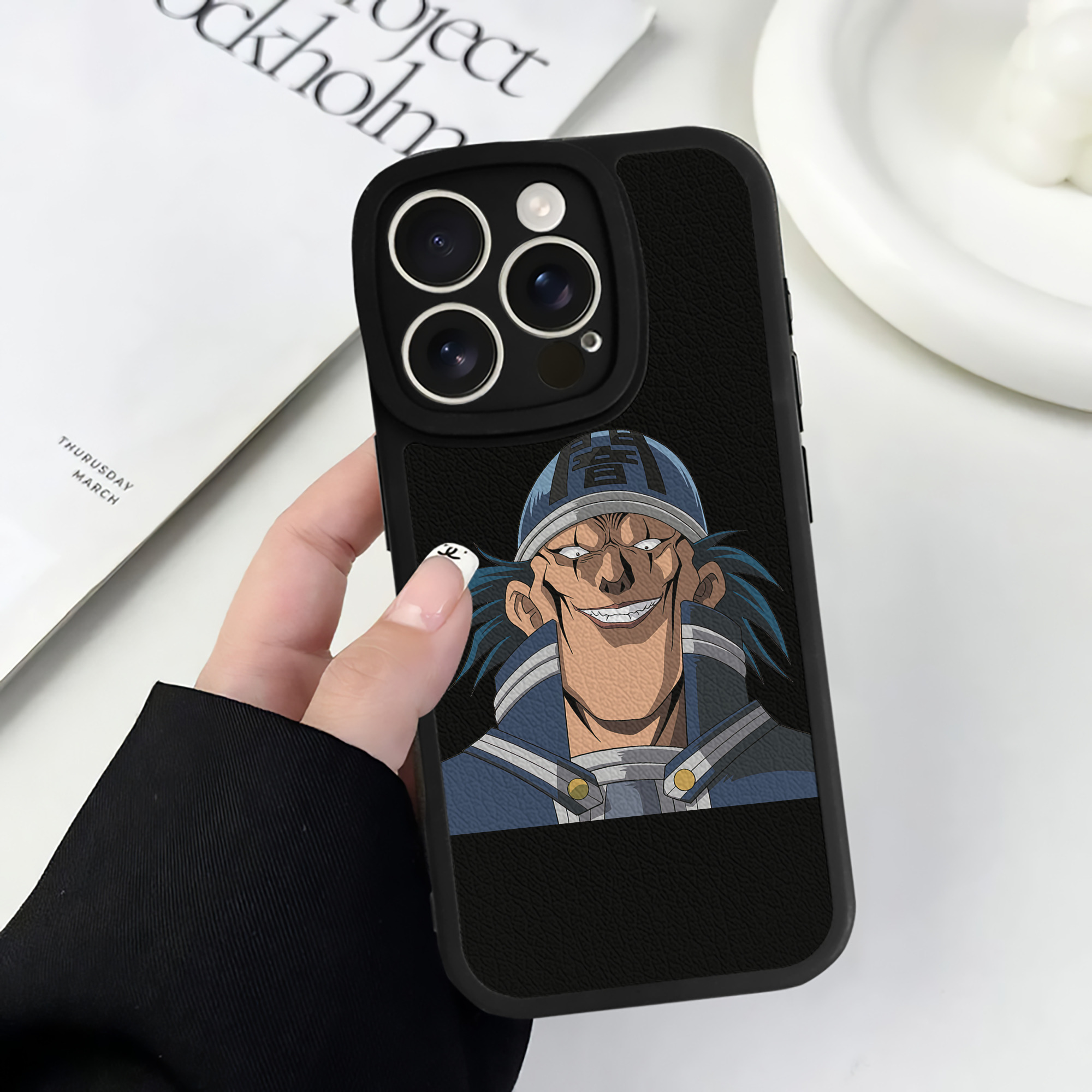 遊☆戯☆王 Yu-Gi-Oh! 【iPhone 16シリーズ対応】シリコンスマホケース（レザー調） 材質：シリコン